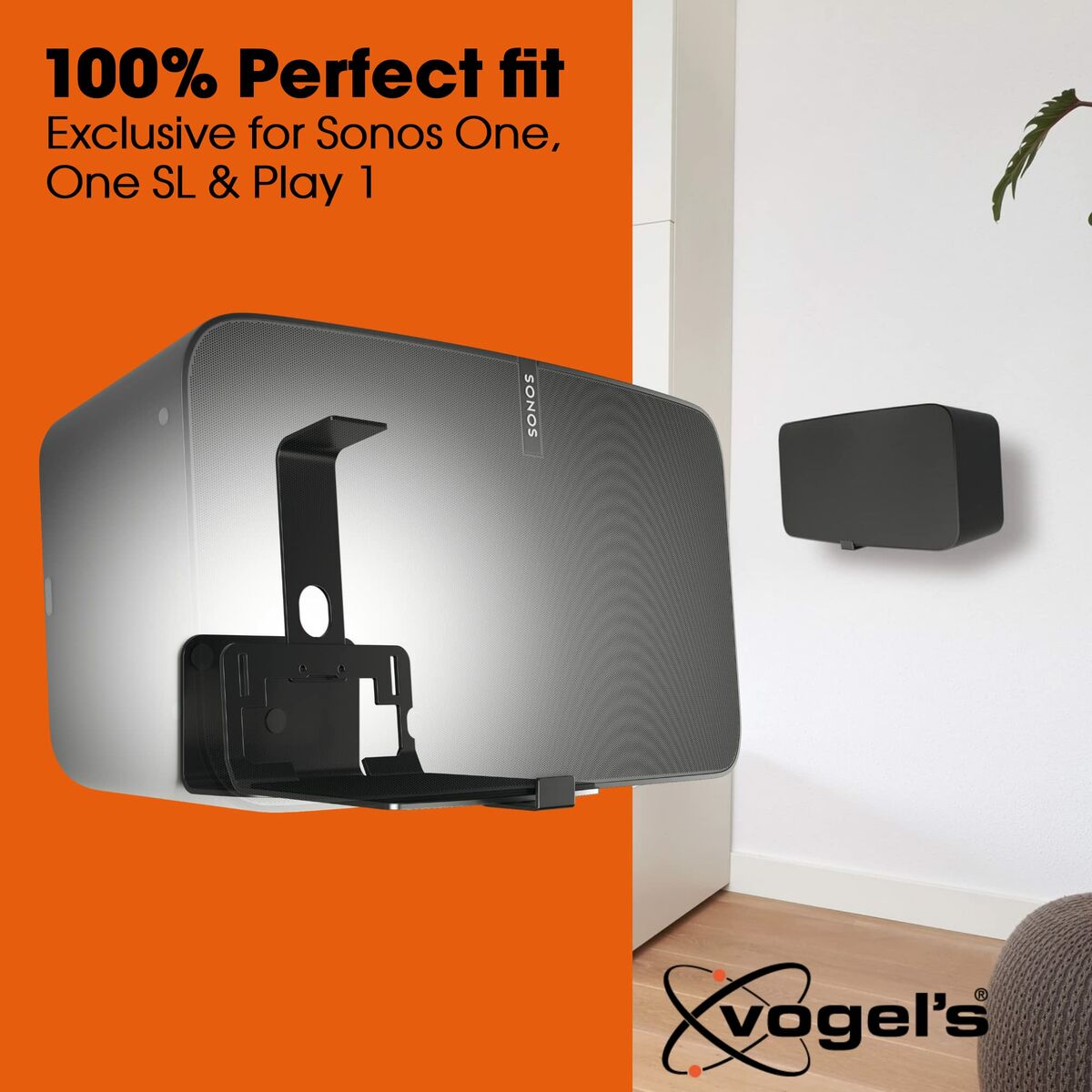 TV Mount Vogel's SOUND3205 NEGRO