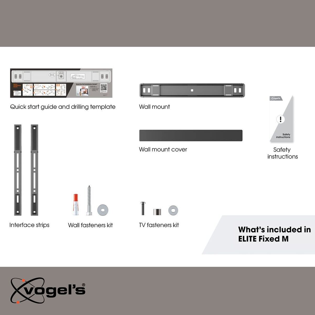 TV Mount Vogel's TVM5405 NEGRO 32" 50 kg