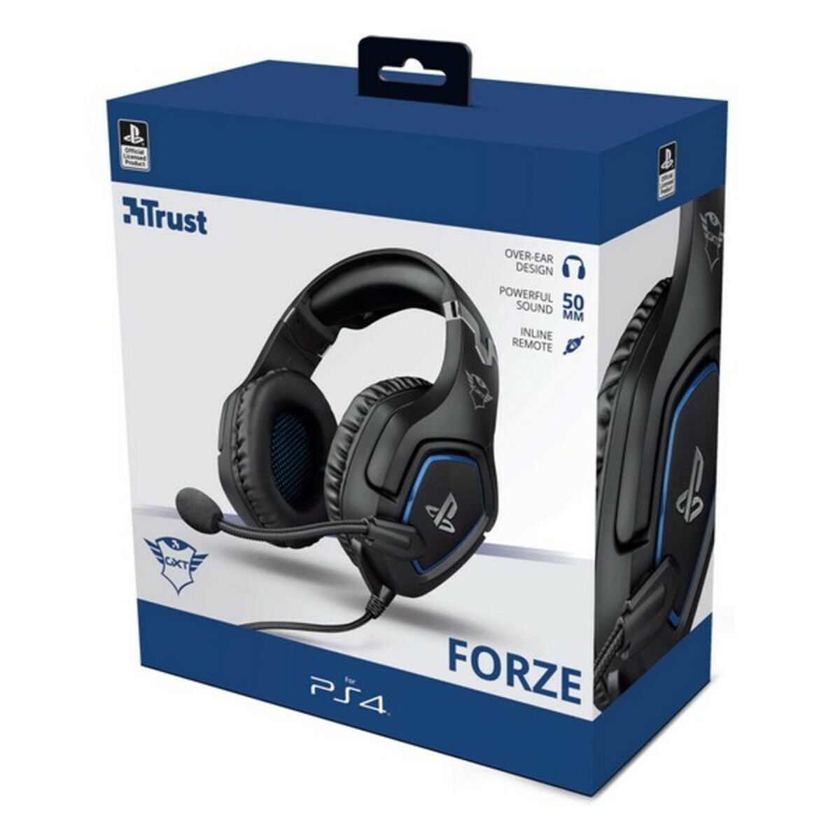 Gaming Headset with Microphone Trust GXT 488 Forze PS4 Black
