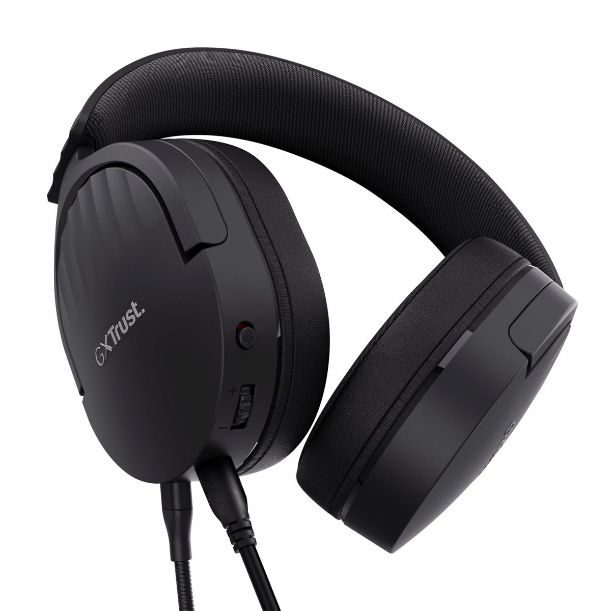 Headphones with Microphone Trust 24898 Black