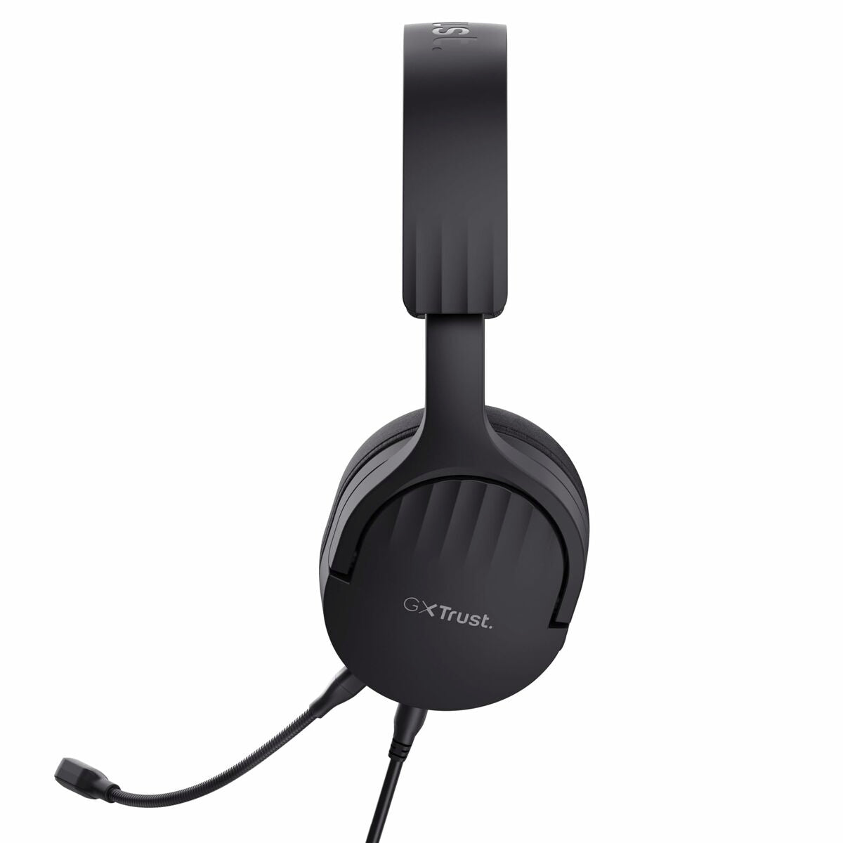 Headphones with Microphone Trust 24898 Black
