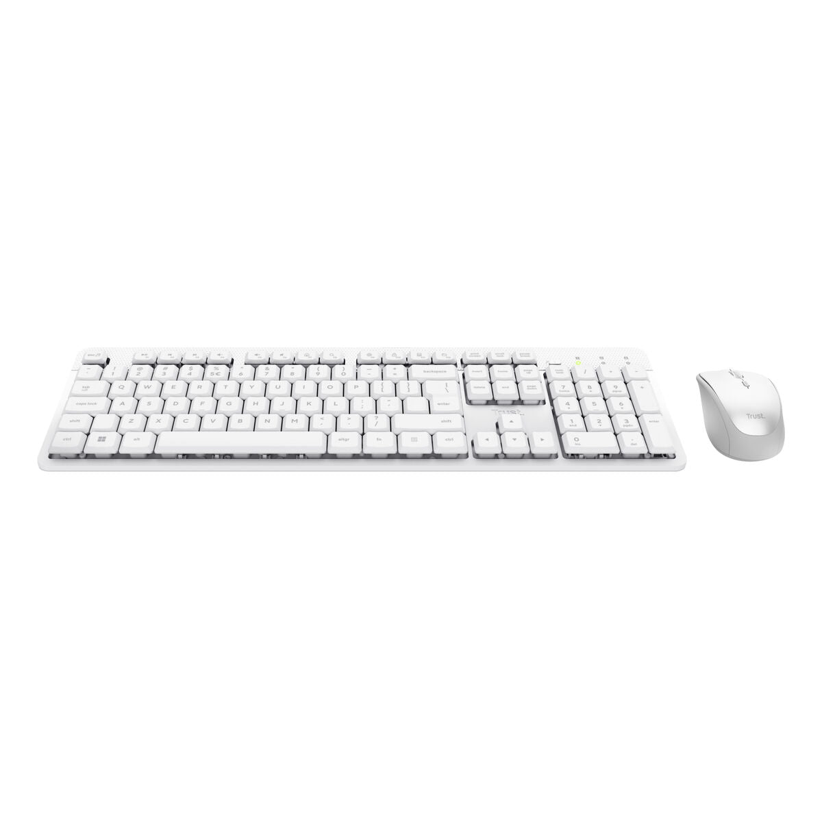 Keyboard and Mouse Trust 25465 White (White)