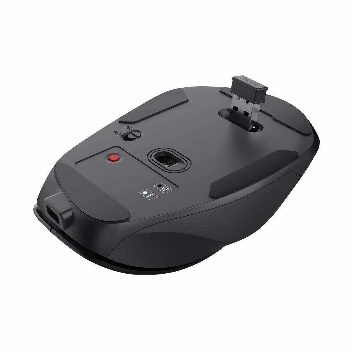 Mouse Trust 25708 Black 2400 dpi