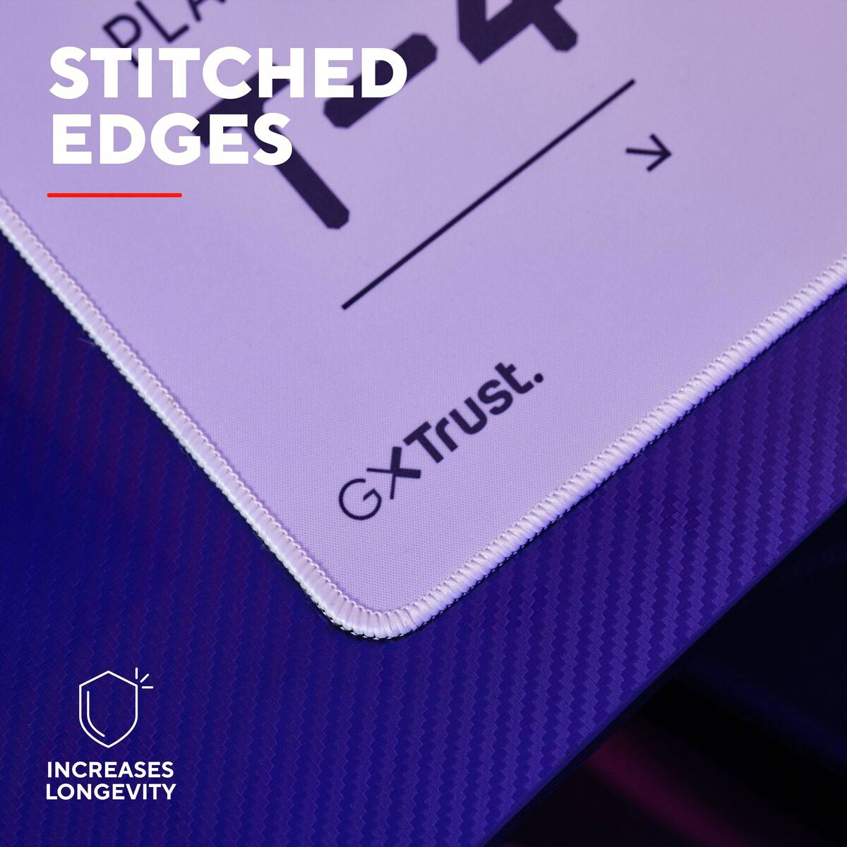 Gaming Mouse Mat Trust 25717 White