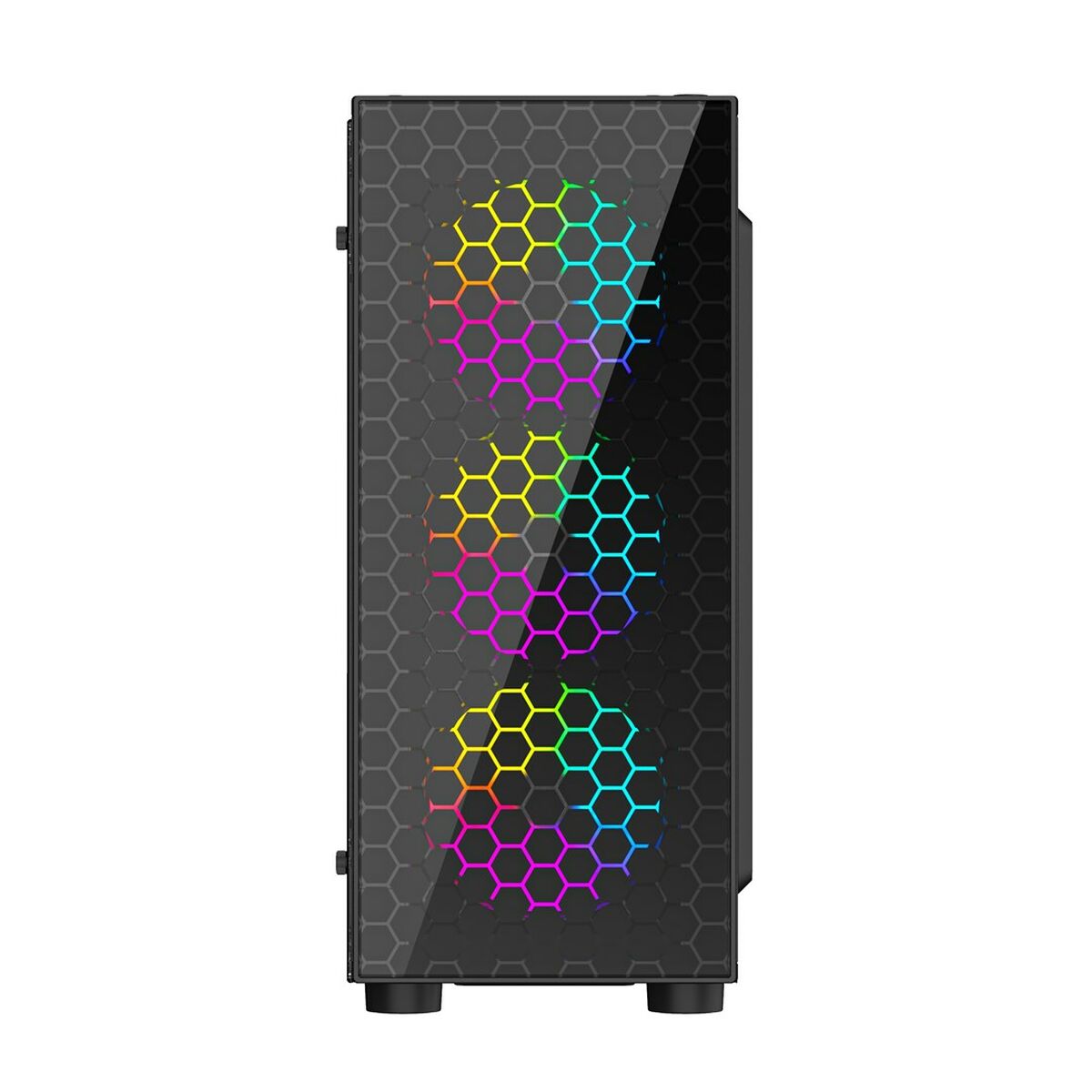 ATX Semi-tower Box GEMBIRD CCC-FC-500 Black Multicolour