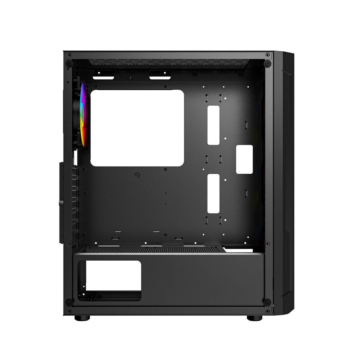ATX Semi-tower Box GEMBIRD CCC-FC-400X Black Multicolour