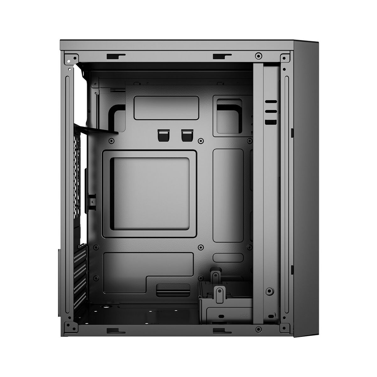 ATX Semi-tower Box GEMBIRD CCC-FC-K170-600W Black