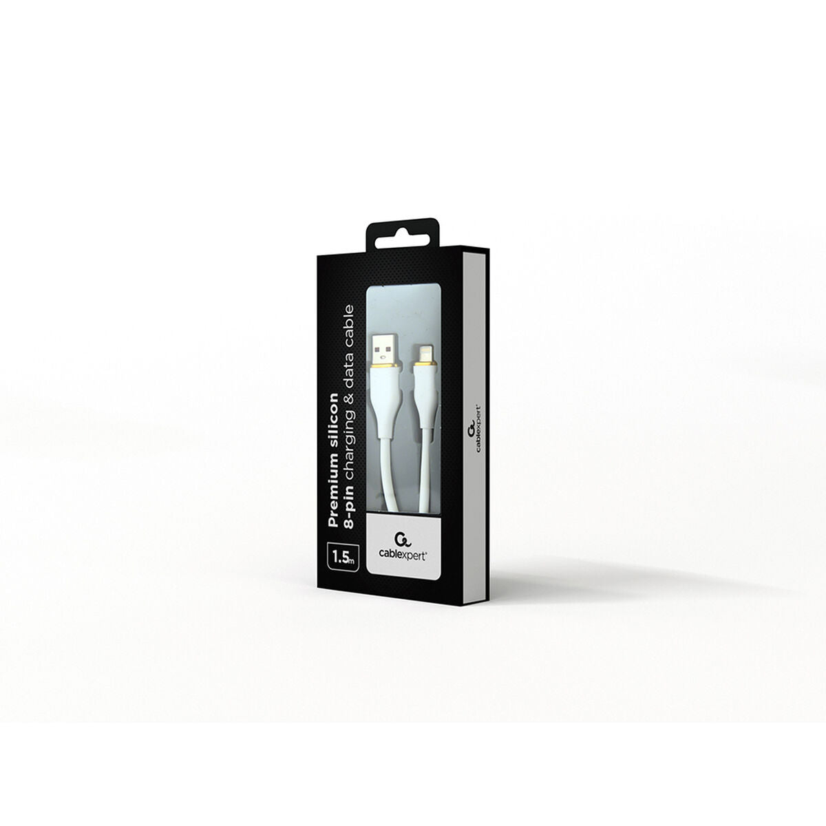 Charger GEMBIRD CC-USB2S-AM8PM-1.5M-W