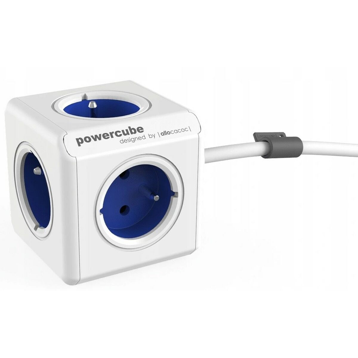 Cube multiplugs Allocacoc 2300BL/FREXPC Blue White 1,5 m