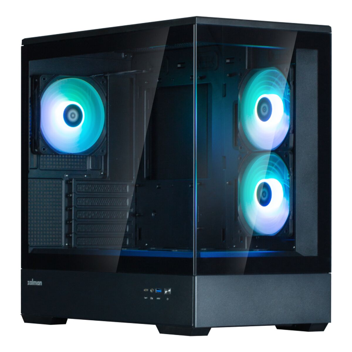 ATX Semi-tower Box Zalman P30 V2 Black