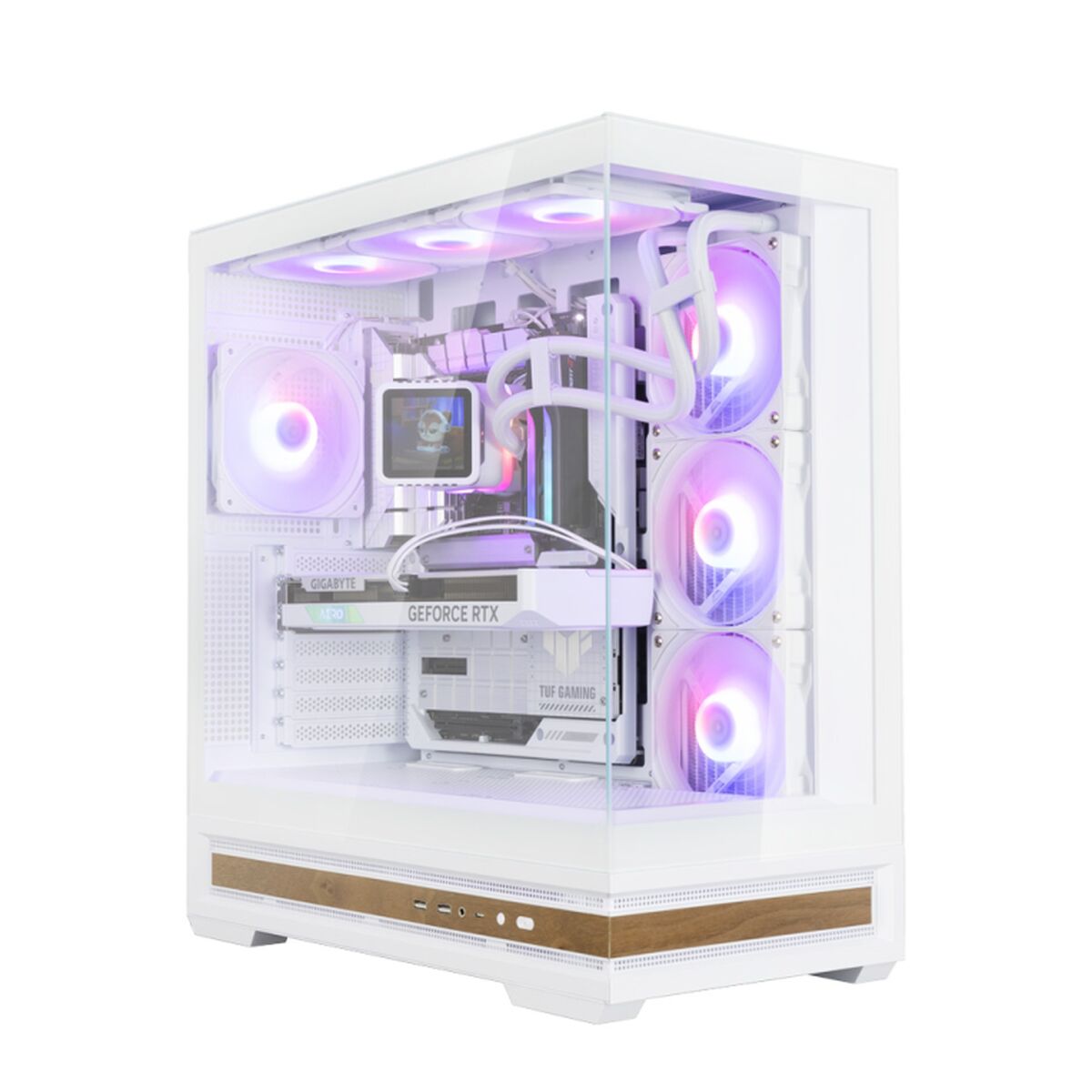 ATX Semi-tower Box Zalman P40 NAMU White