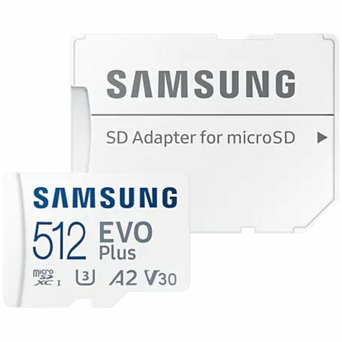Micro SD Memory Card with Adaptor Samsung EVO Plus 2023 512 GB