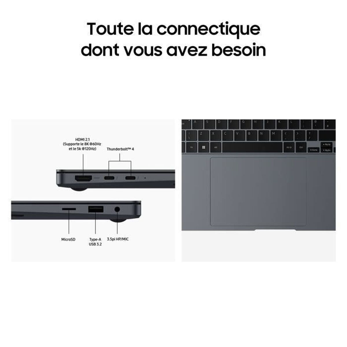 Laptop Samsung 16" Intel Core Ultra 7 155H 32 GB RAM 1 TB SSD Nvidia Geforce RTX 4050