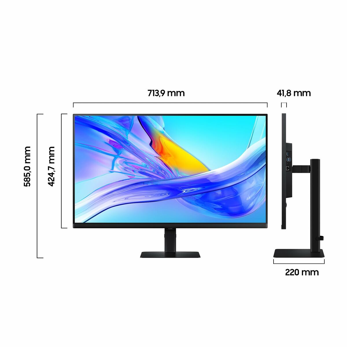 Gaming Monitor Samsung LS32D800UAUXEN 4K Ultra HD 32"