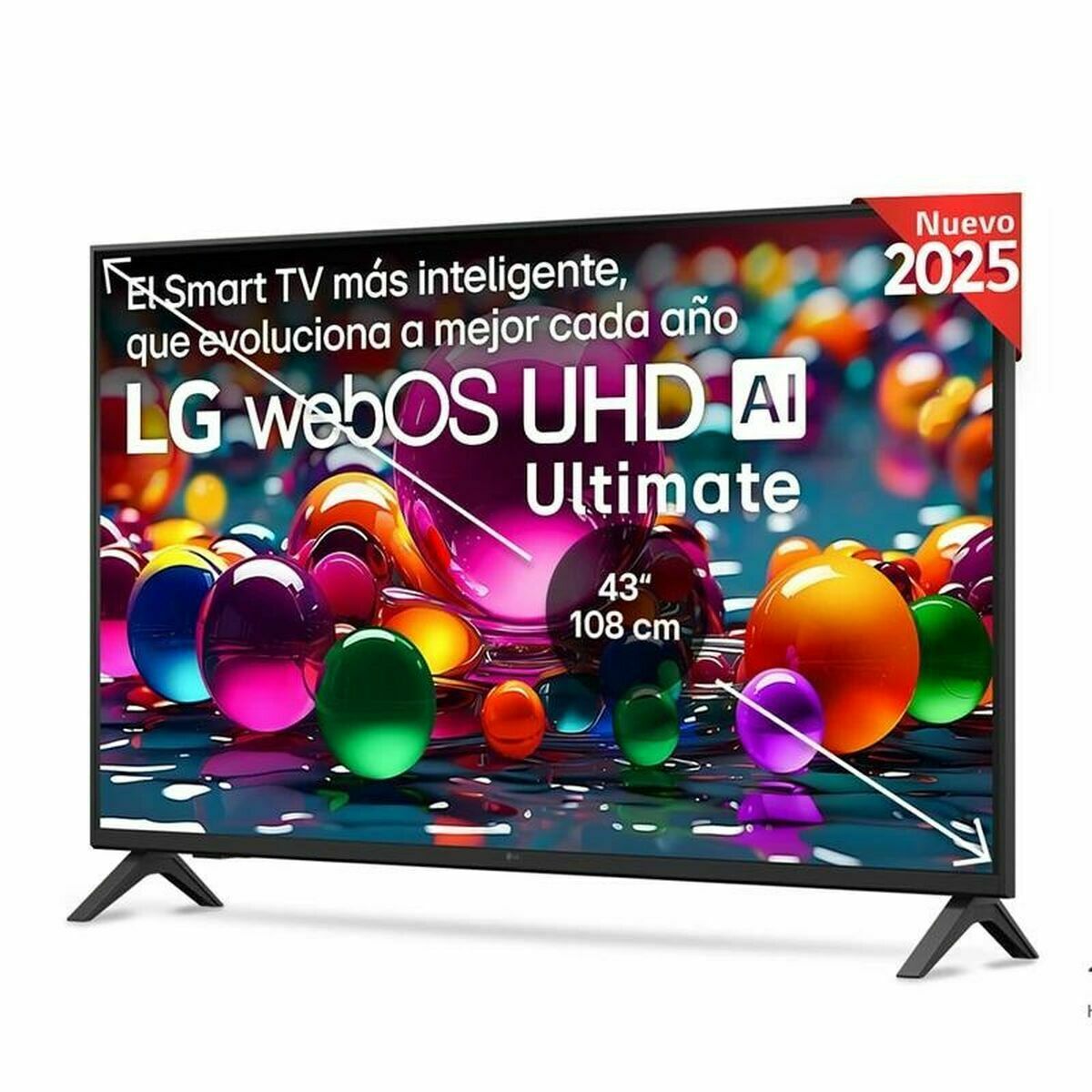 Smart TV LG 43UA75006LA 4K Ultra HD 43" LED HDR D-LED