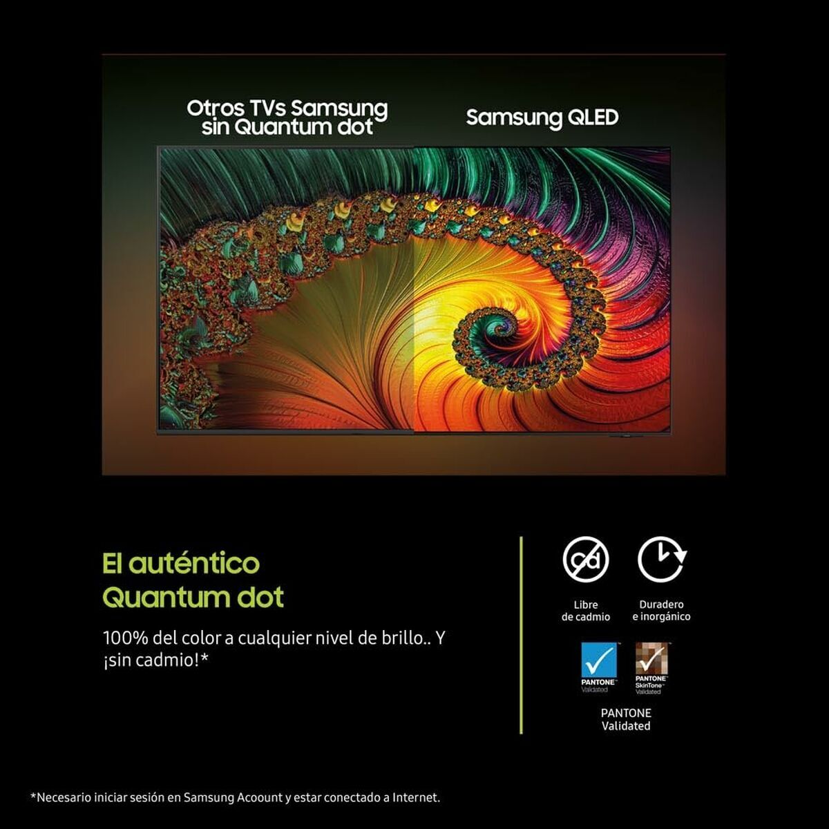 Smart TV Samsung TQ75Q7F 75" 4K Ultra HD HDR QLED