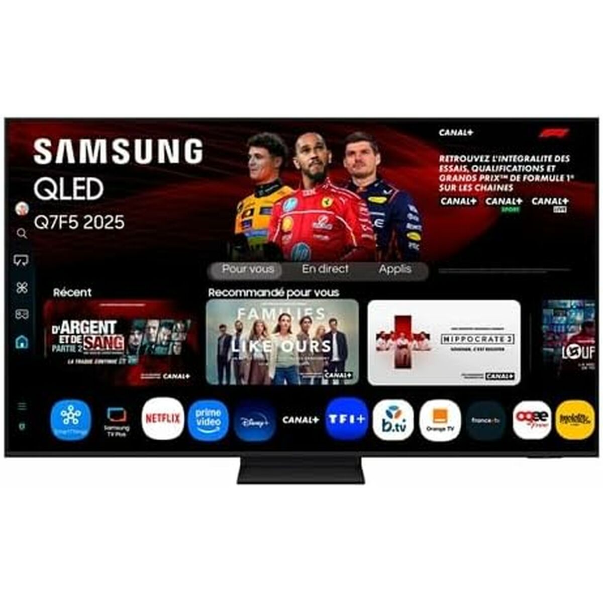 Smart TV Samsung TQ75Q7F5AUXXC 75" 4K Ultra HD HDR QLED