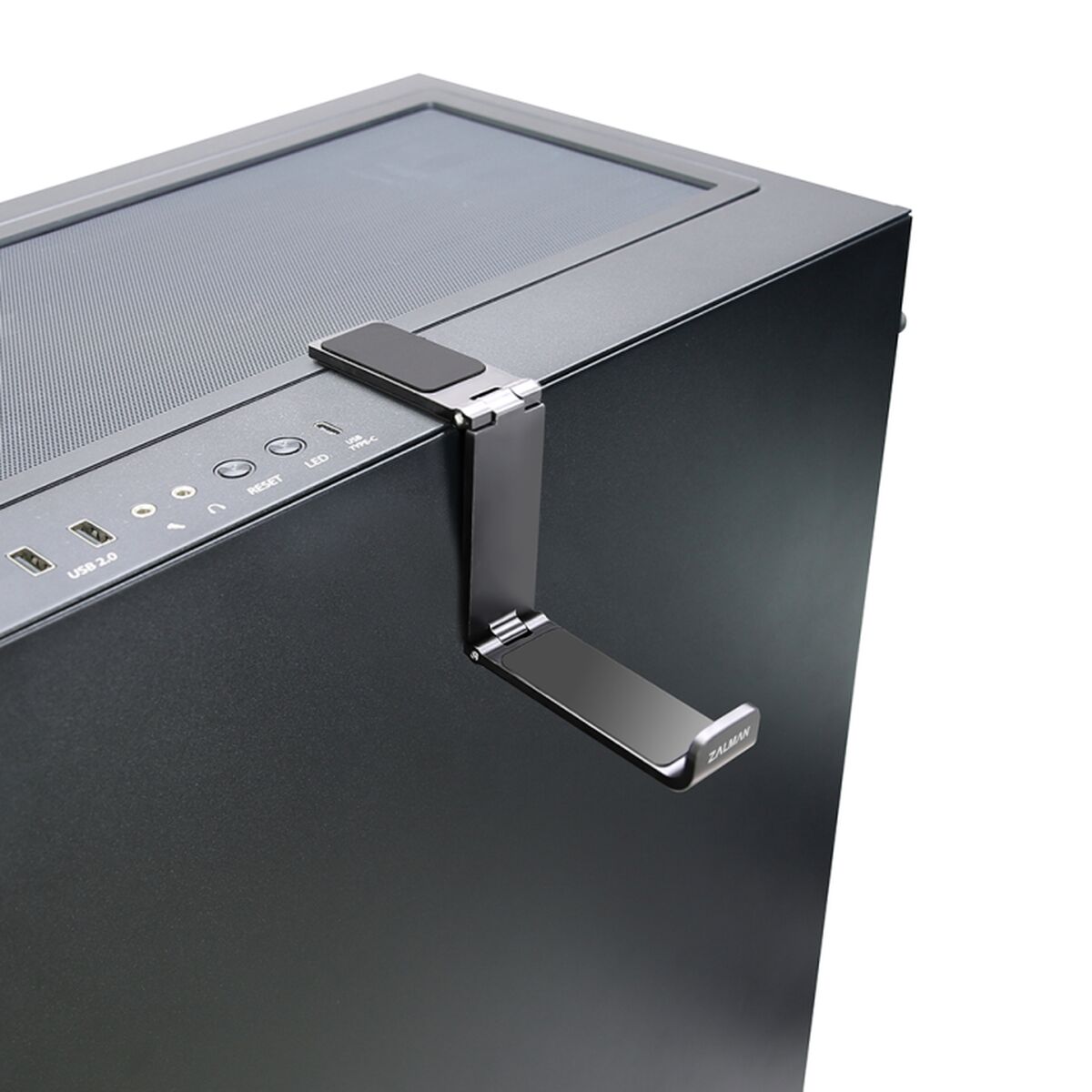 Headphone stand Zalman ZM-FH10 BK Black Aluminium