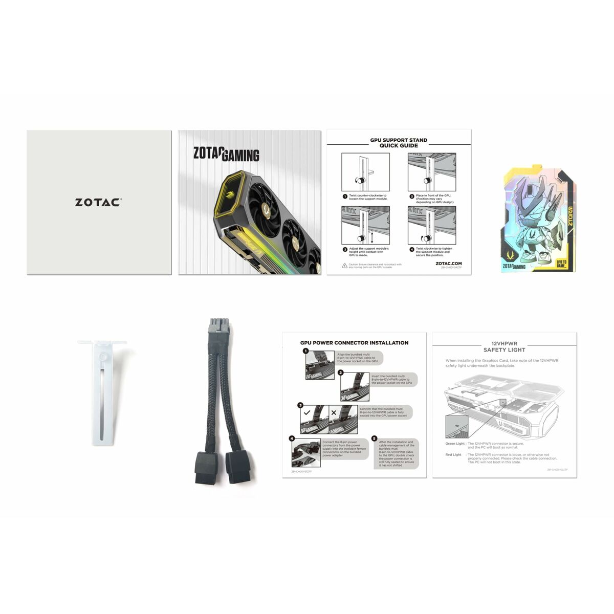 Graphics card Zotac ZT-B50700FQ-10P nvidia geforce rtx 5070 12 GB GDDR7