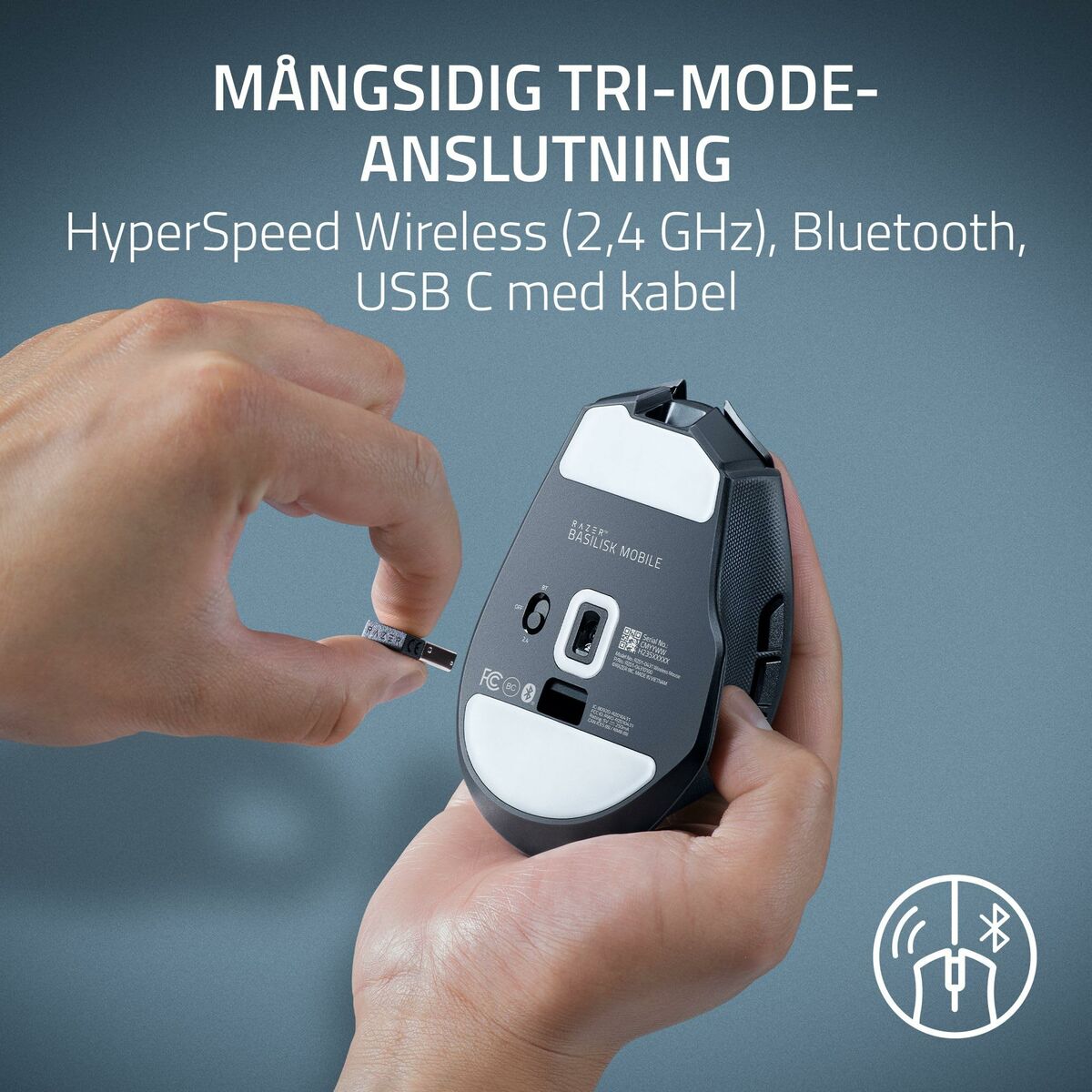 Mouse Razer RZ01-04310100-R3G1 Black 18000 dpi