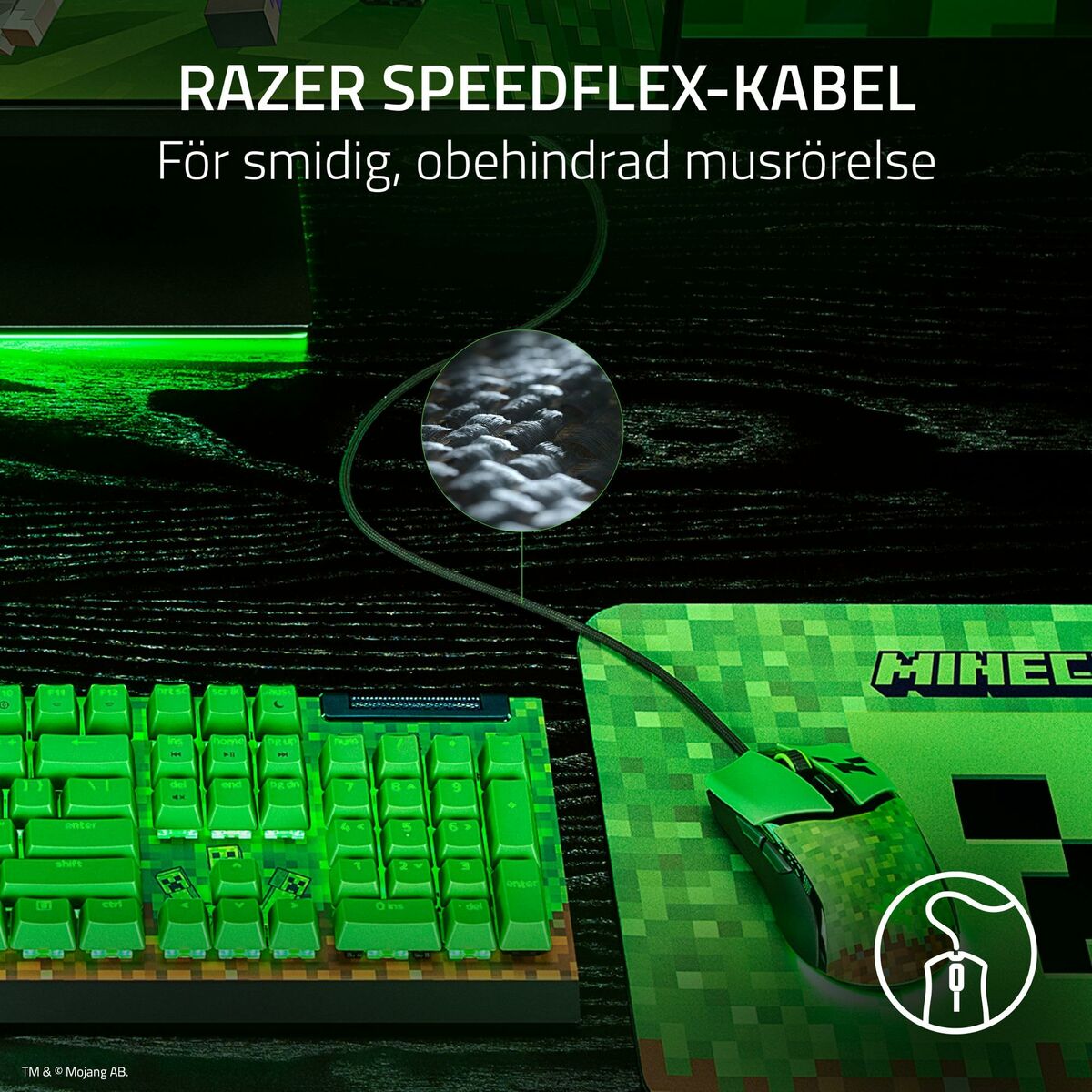 Mouse Razer RZ01-04650200-R3M1 Green 8500 dpi