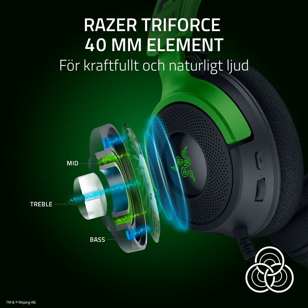 Headphones Razer RZ04-05180200-R3M1 Black