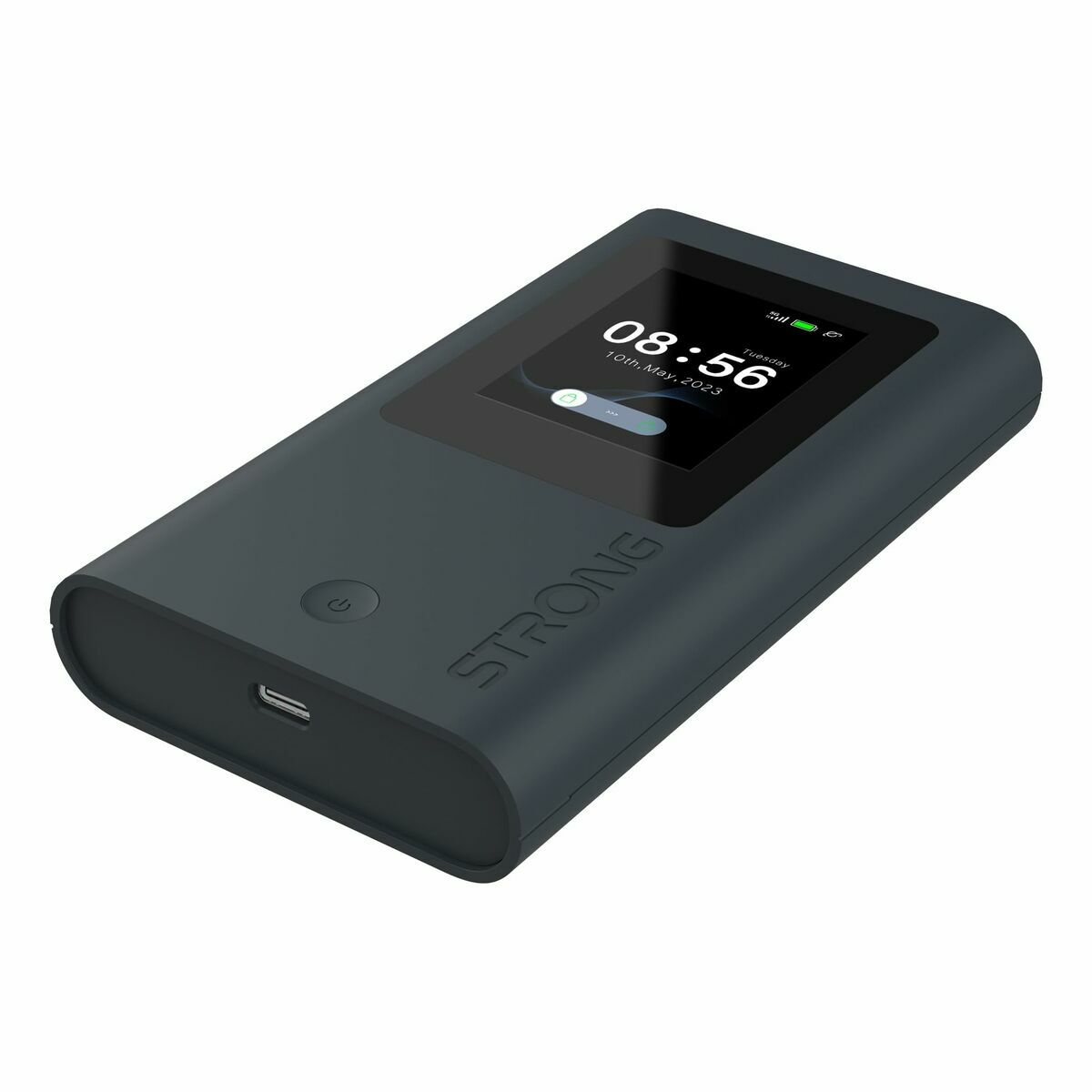 Router STRONG 5GMIFIAX1800 Black USB USB-C 3.2 Gen 1 (3.1 Gen 1) Wi-Fi