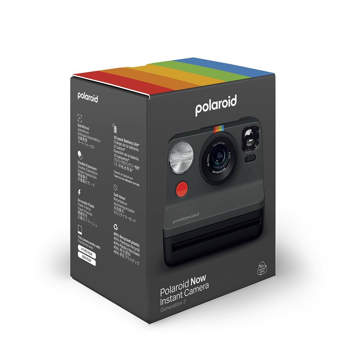 Instant camera Polaroid NOW G2 BLACK