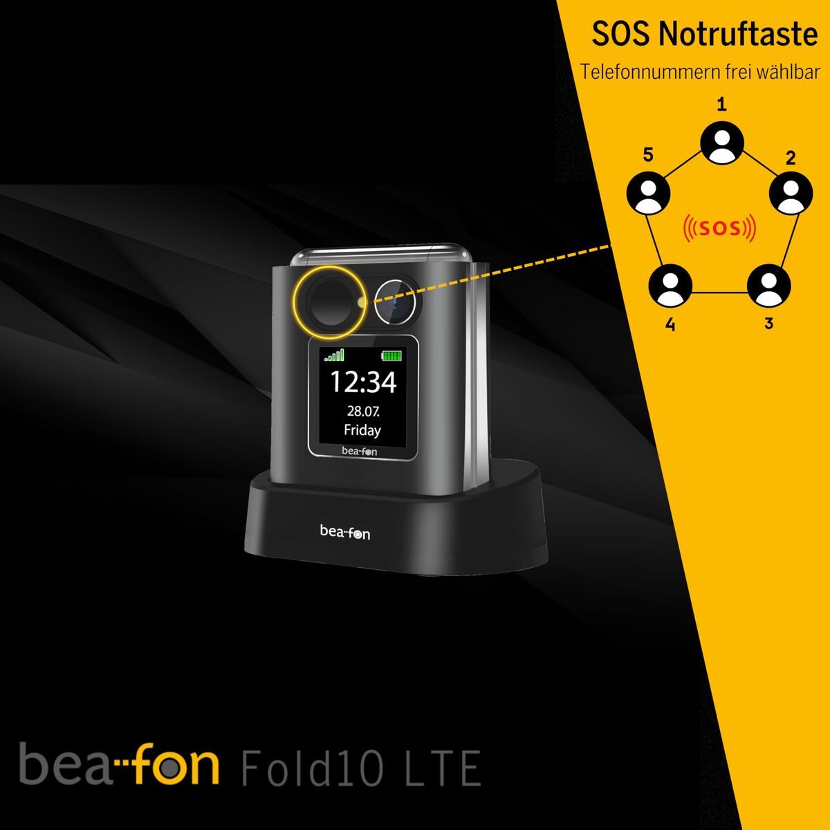 Wireless Phone beafon FOLD10 LTE