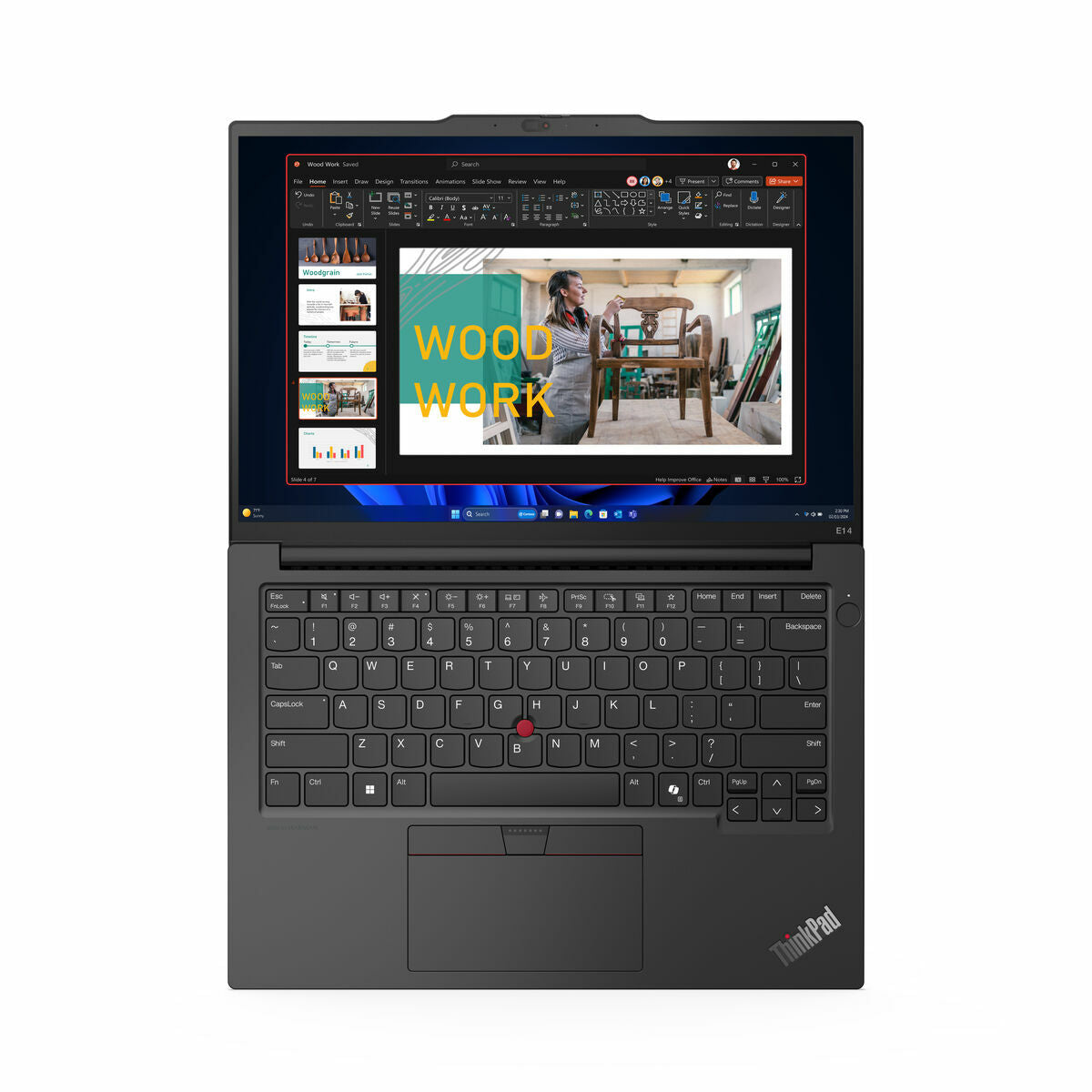 Laptop Lenovo 21M70008SP 14" Intel Core Ultra 5 125U 8 GB RAM 256 GB SSD Spanish Qwerty