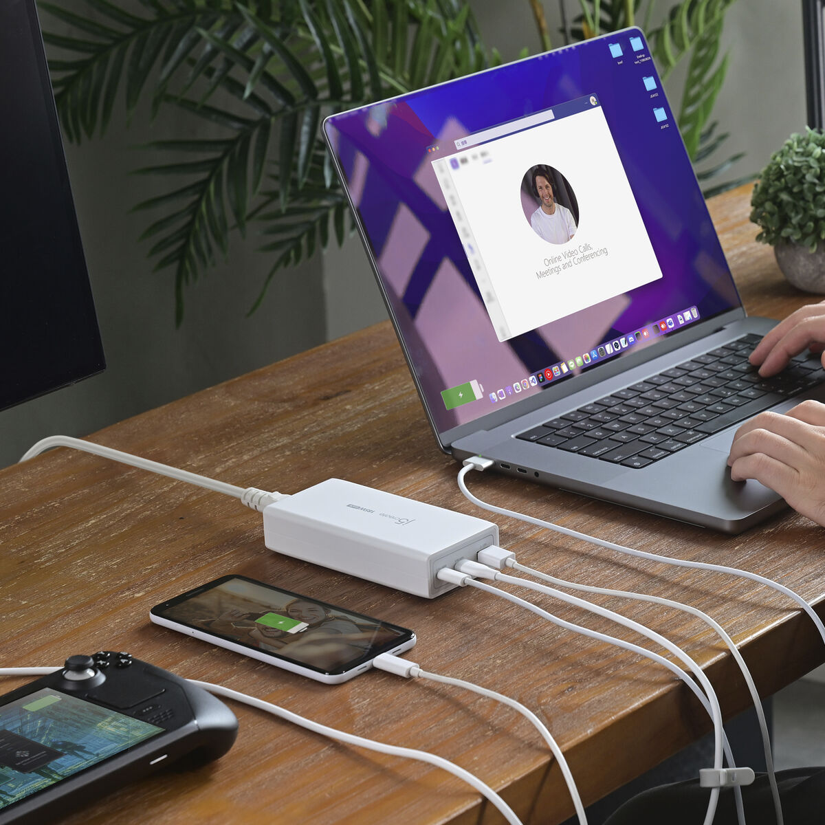 Powerbank j5create JUP37185W-EN White