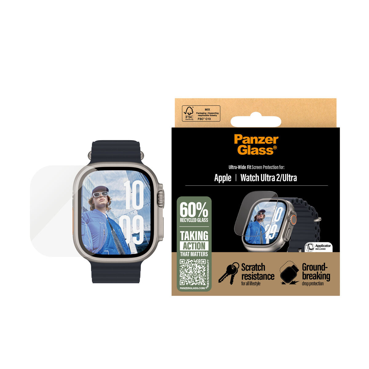 Smartwatch screen protector Panzer Glass 3712