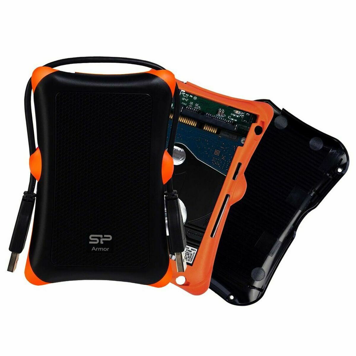 Case Silicon Power Armor A30 Black 2,5"
