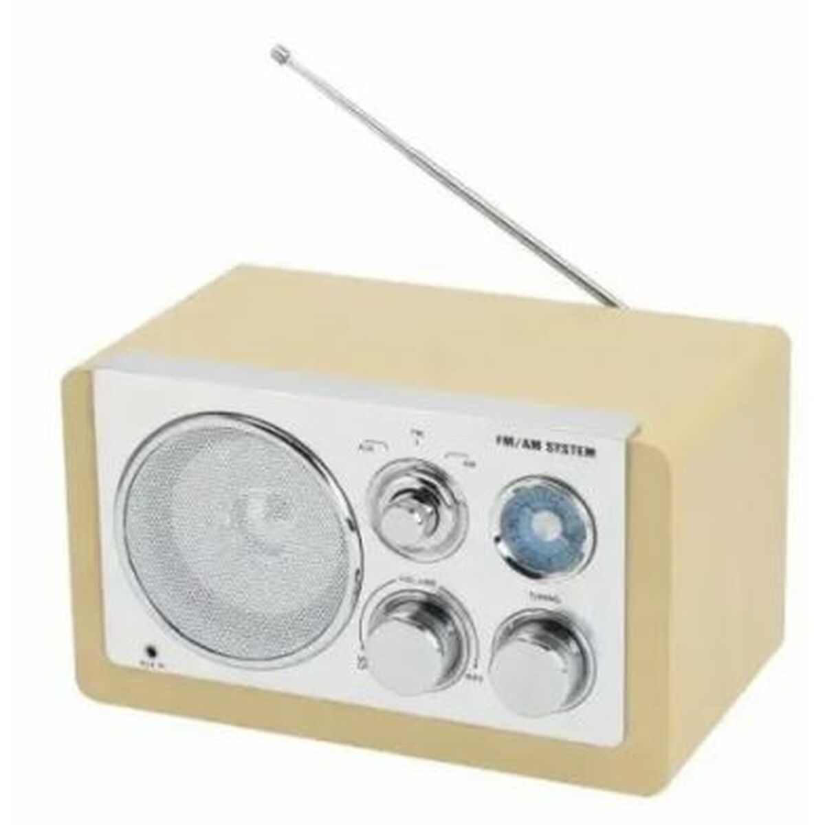 Radio AM/FM Denver Electronics TR-63LW Wood AM/FM Vintage
