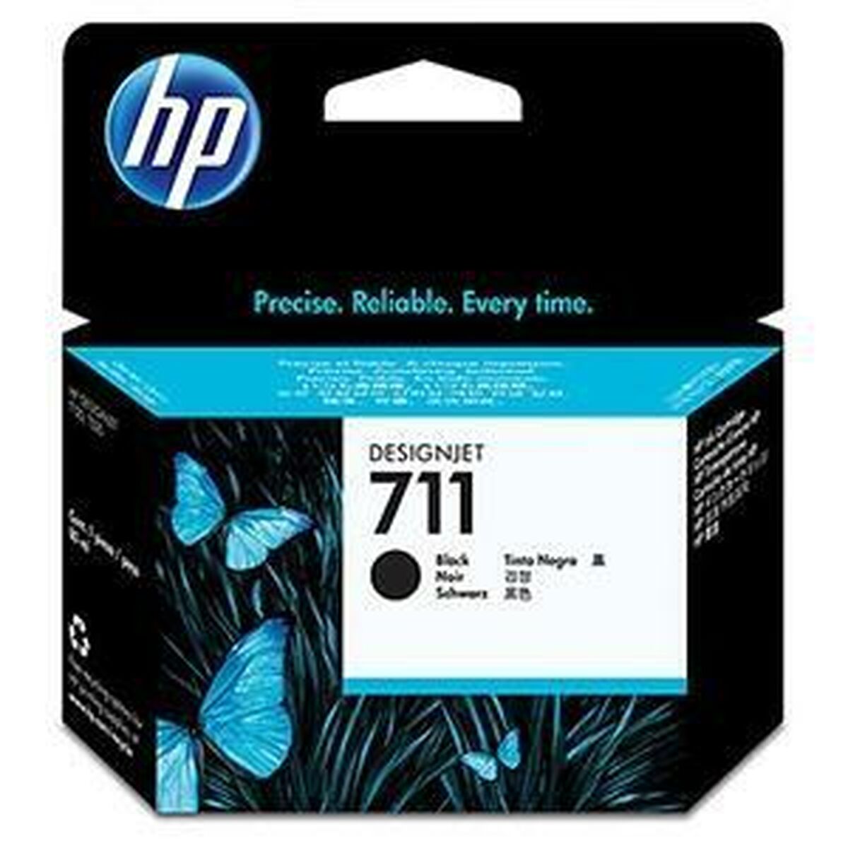 Compatible Ink Cartridge HP 711 Black (40 Units)