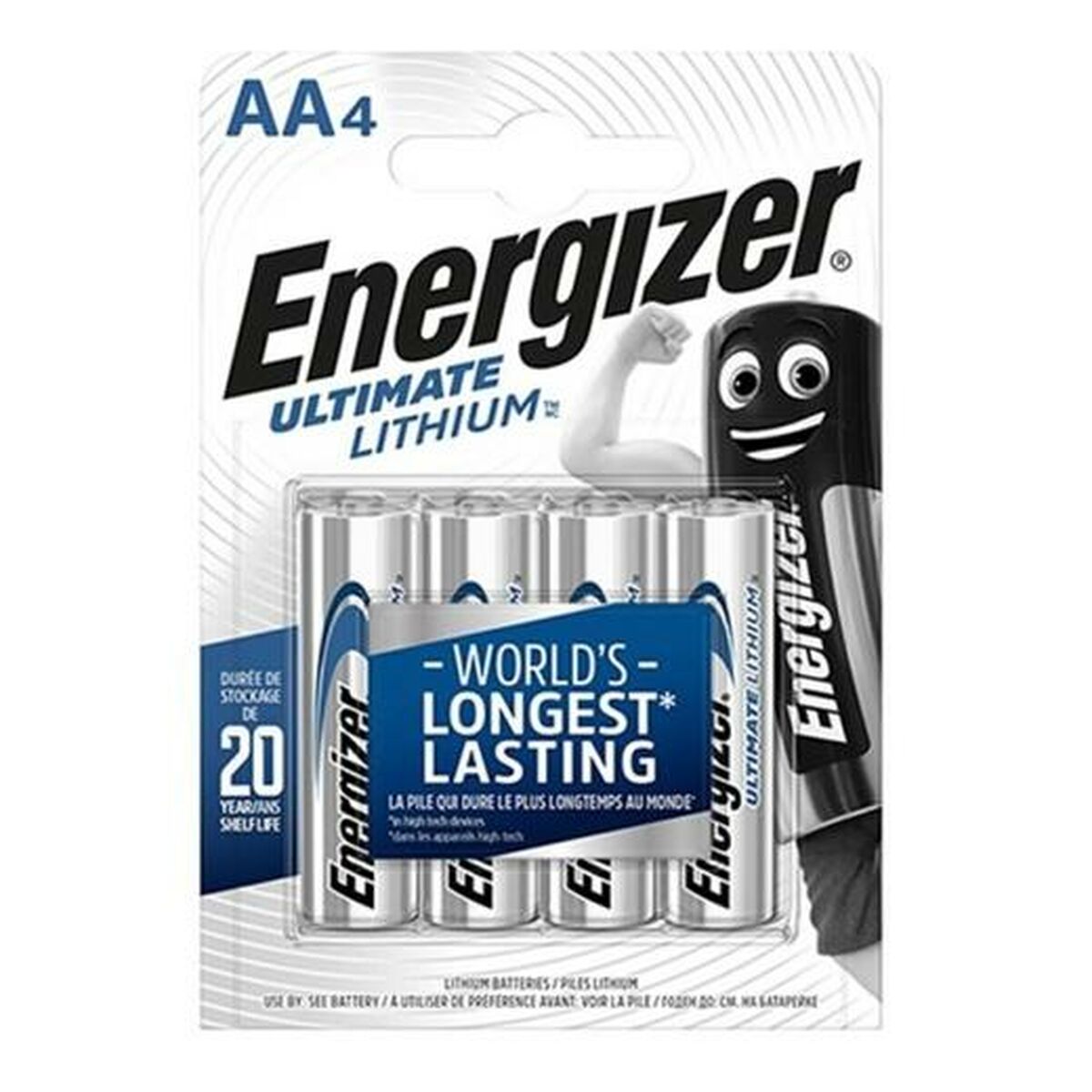 Batteries Energizer ULTIMATE LITHIUM 1,5 V 4 Pieces (12 Units)