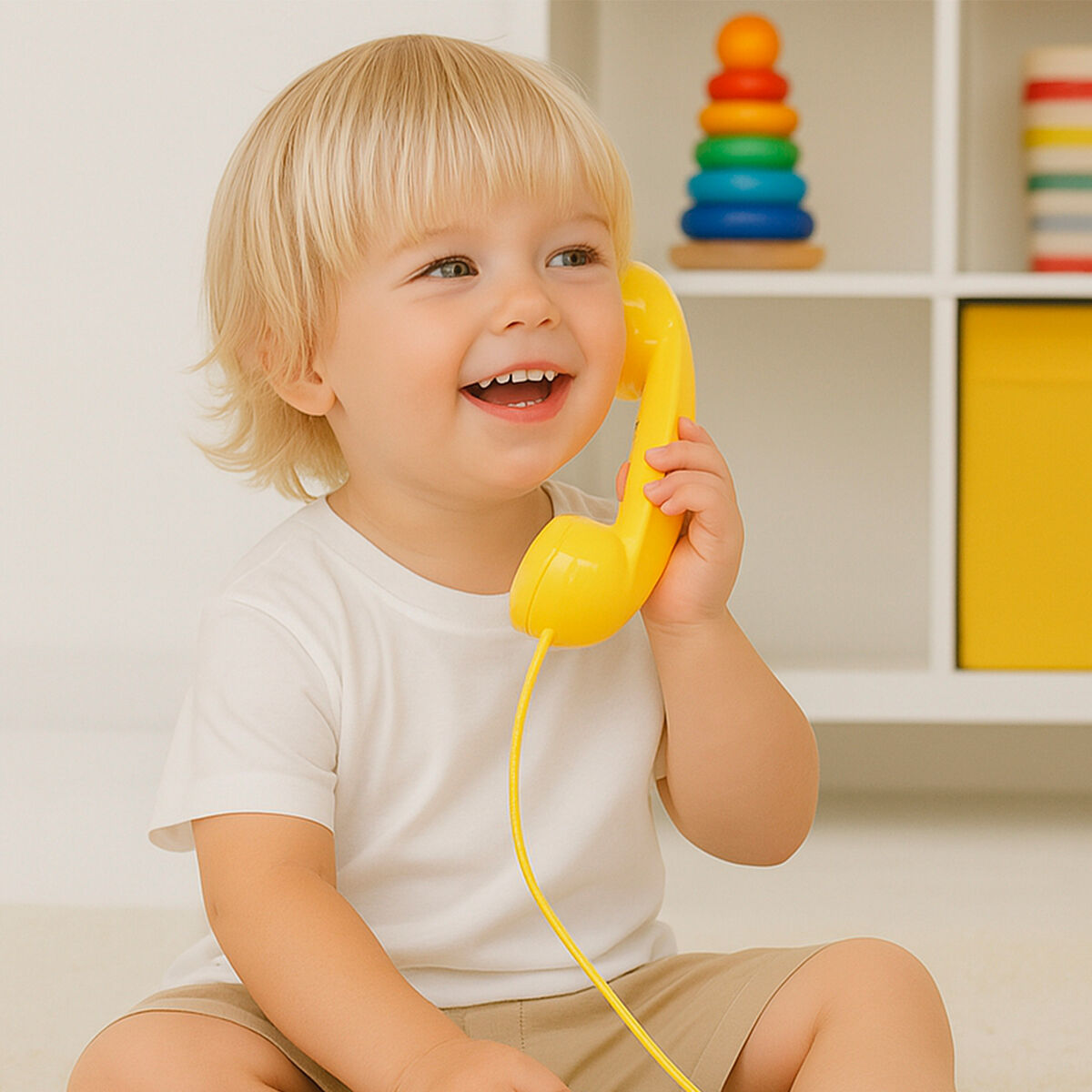 Toy telephone The Paw Patrol 16 X 18 X 11 CM (4 Units)