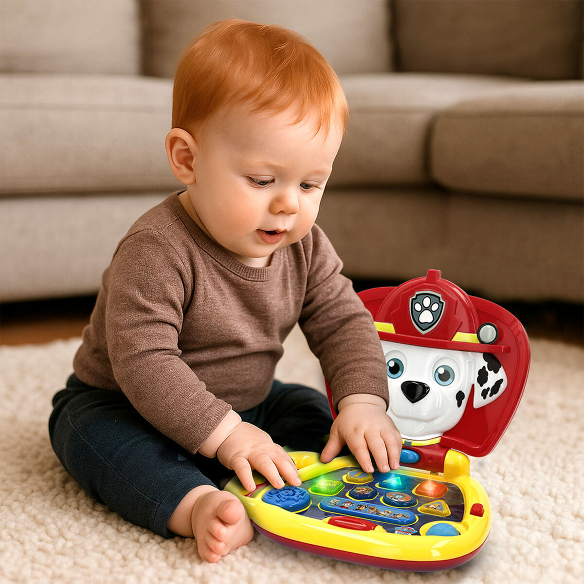 Toy computer The Paw Patrol English 20 x 17 x 14 cm Multicolour (4 Units)