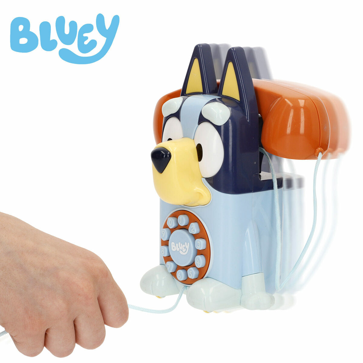 Toy telephone Bluey Plastic 16 x 18 x 8 cm (4 Units)