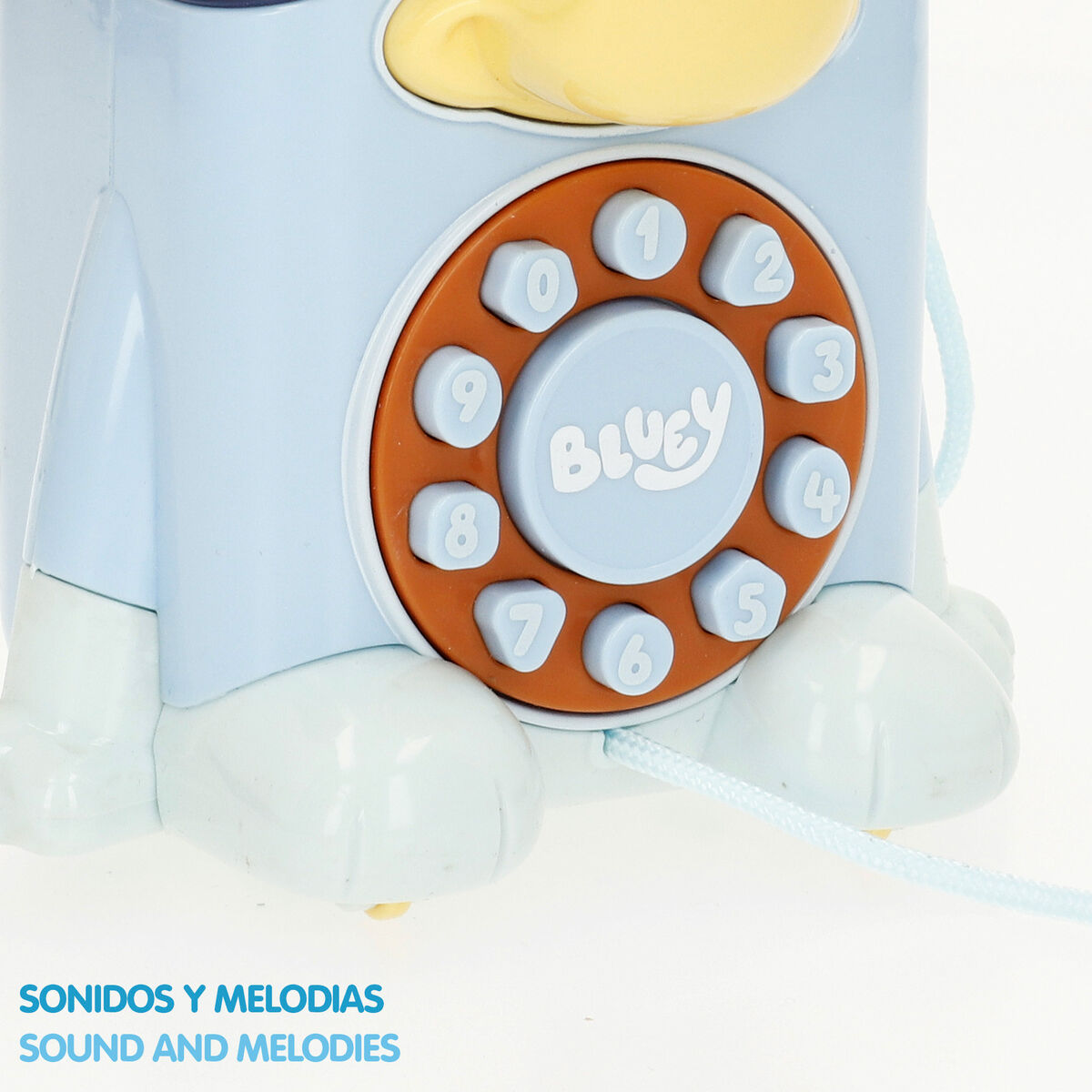 Toy telephone Bluey Plastic 16 x 18 x 8 cm (4 Units)