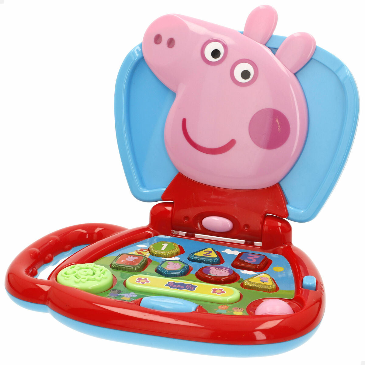 Toy computer Peppa Pig English 20 x 17 x 14 cm Multicolour (4 Units)