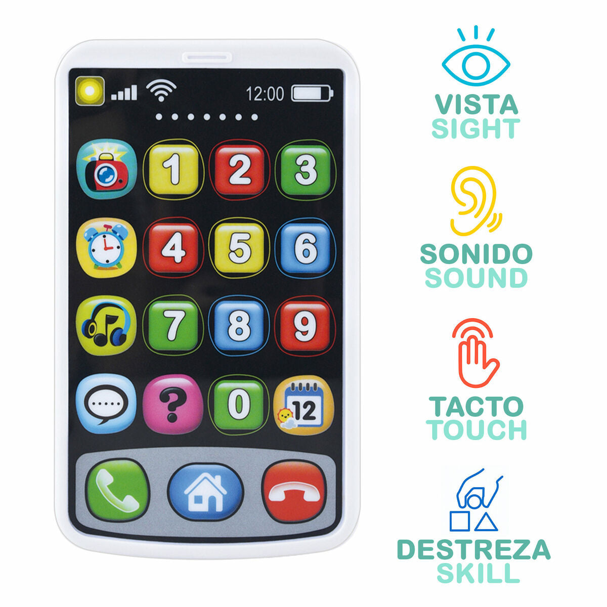 Toy telephone PlayGo 7 X 11 X 2 CM (6 Units)