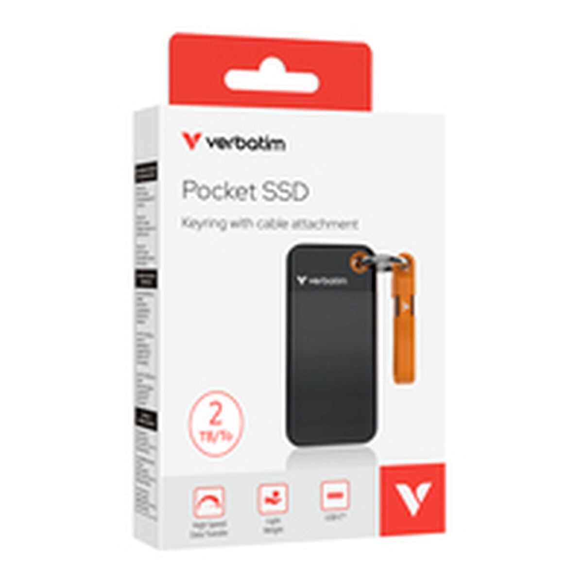 External Hard Drive Verbatim 2 TB SSD Pocket