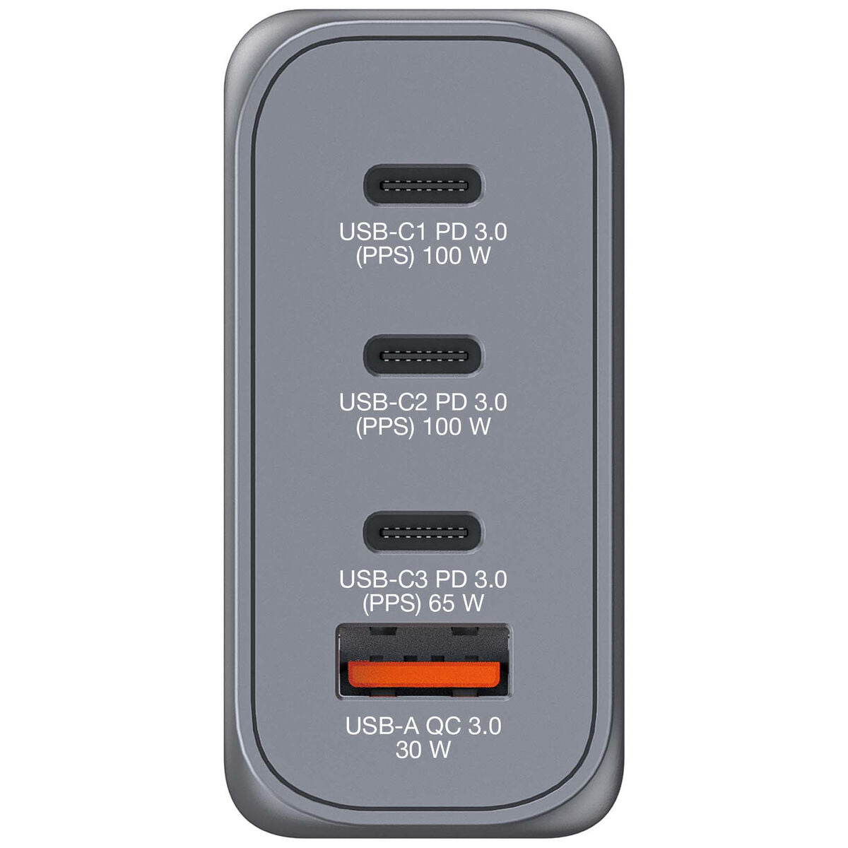 Wall Charger Verbatim GNC-100 100 W Grey