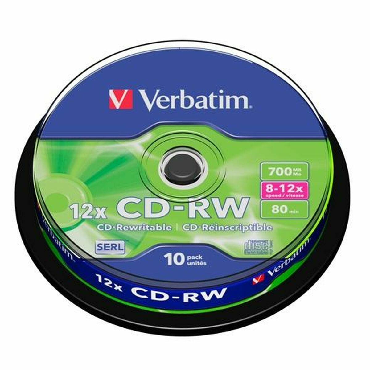CD-RW Verbatim 43480