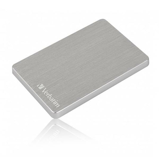 External Hard Drive Verbatim 53663 1 TB HDD Silver
