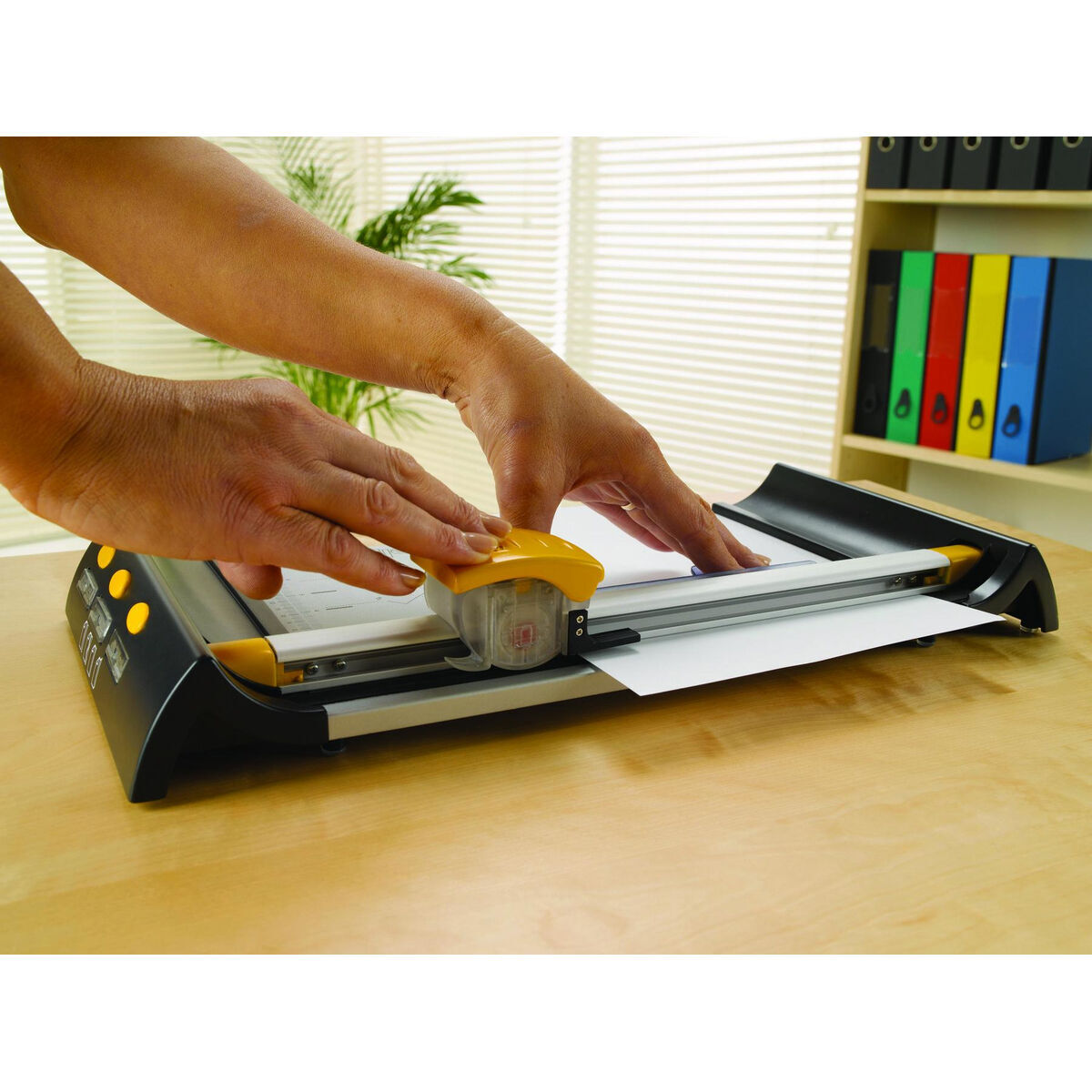 Rotary Trimmer Fellowes Neutron Plus Black Grey