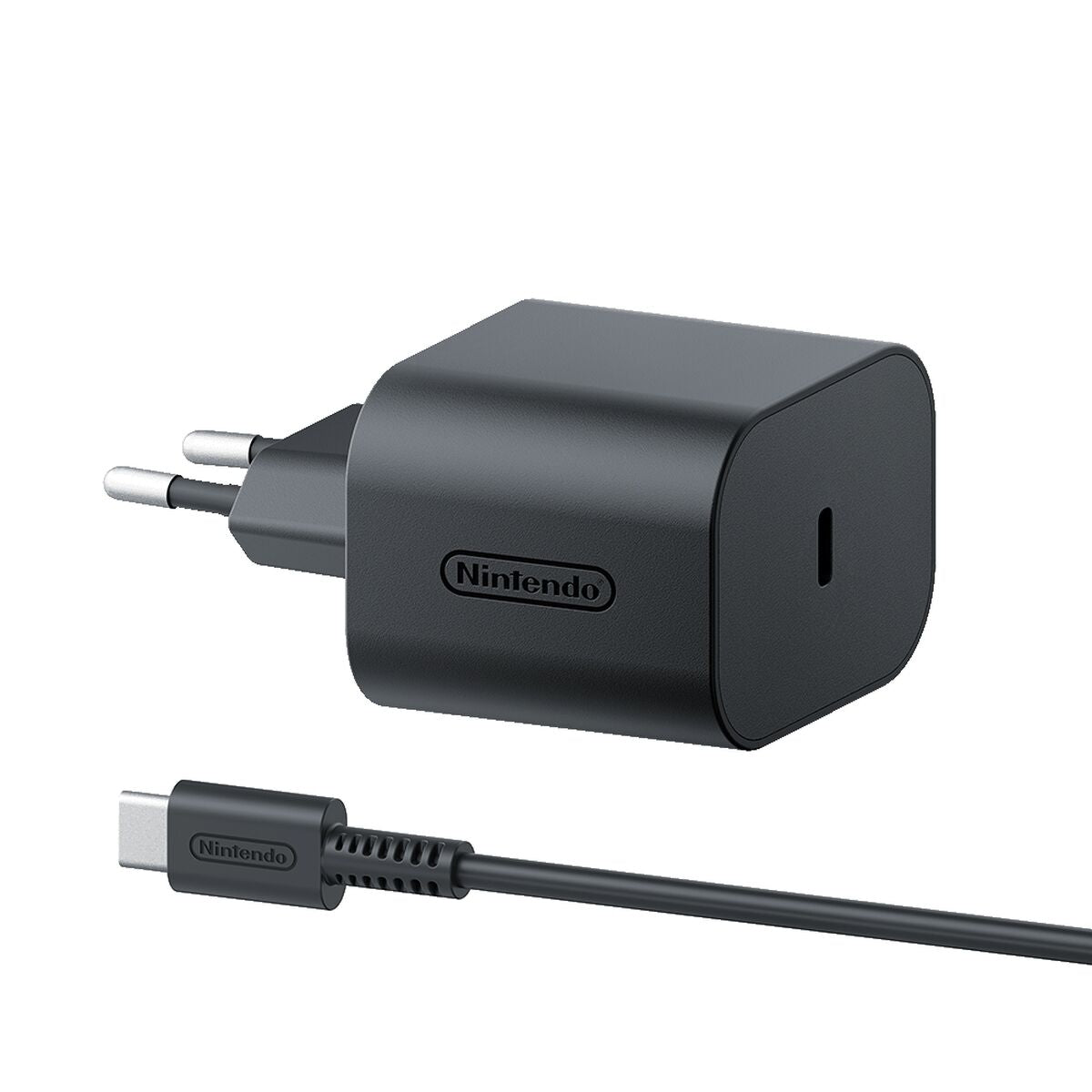 USB Cable Nintendo CARGA N-SWITCH 2 Black