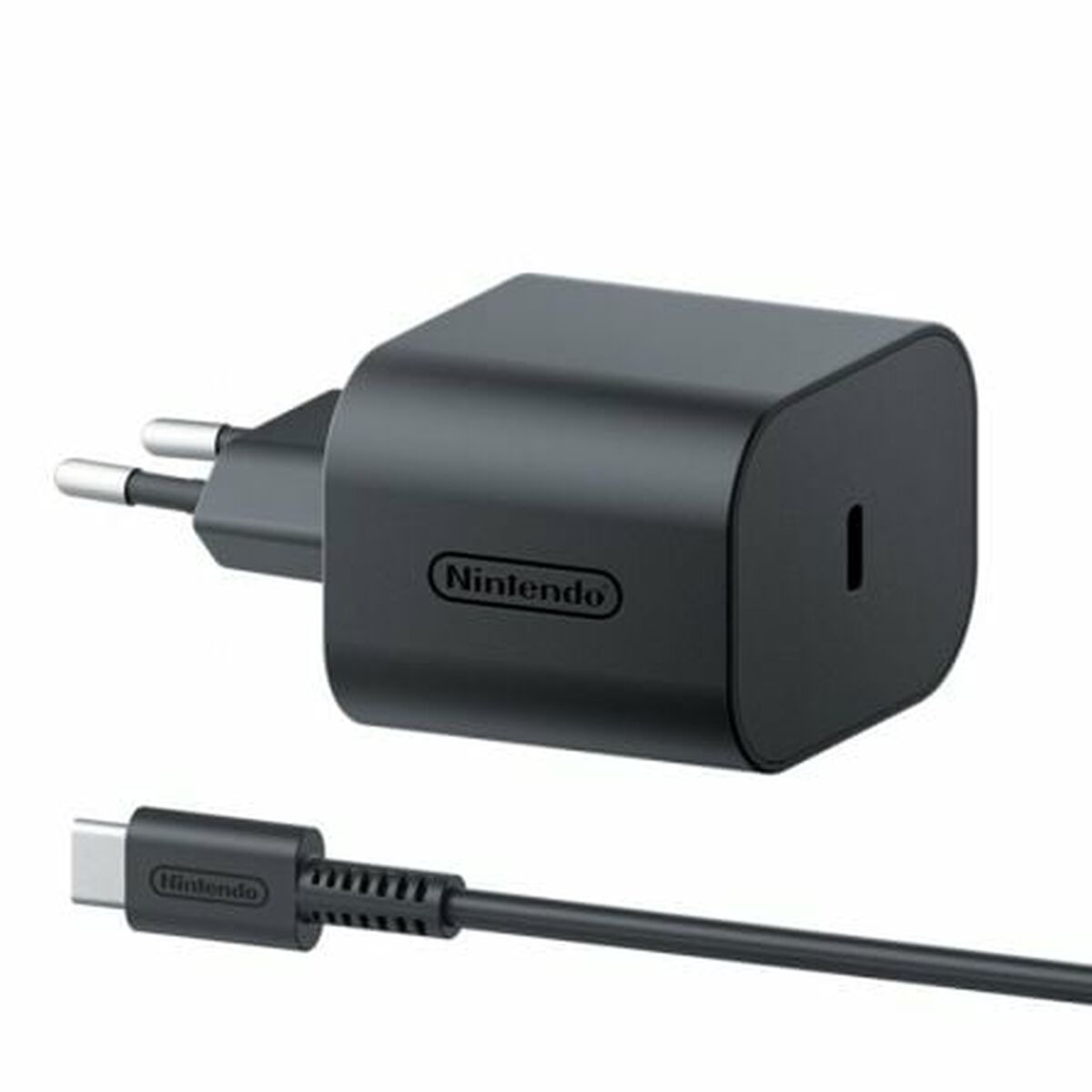 USB Cable Nintendo CARGA N-SWITCH 2 Black