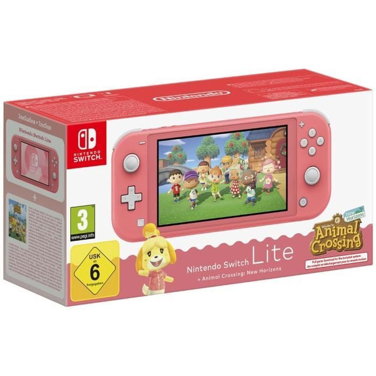Console Nintendo SWLITE CO ANI Coral